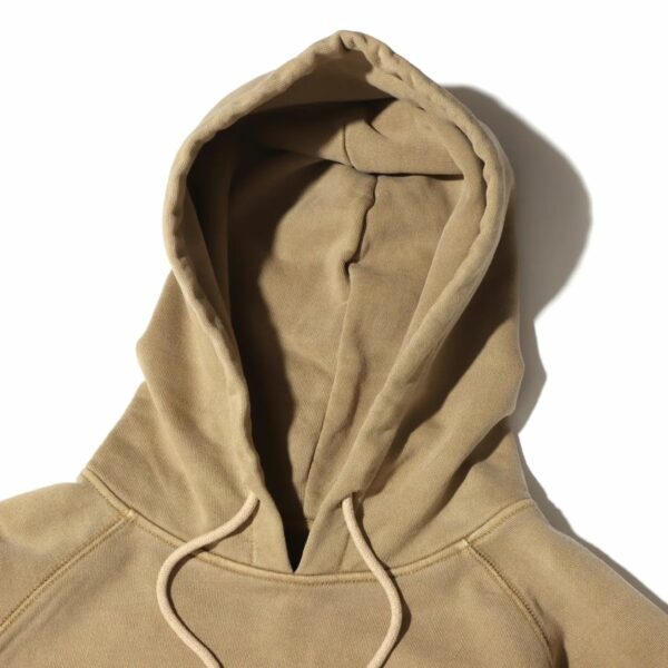 atmos OVERDYED SWEAT HOODIE BEIGE 21FA-I