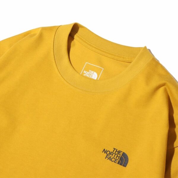 THE NORTH FACE L/S BACK SQUARE LOGO TEE アローウッドイエロー 21FW-I