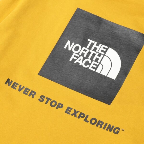 THE NORTH FACE L/S BACK SQUARE LOGO TEE アローウッドイエロー 21FW-I