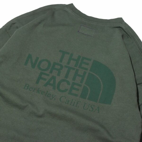 THE NORTH FACE PURPLE LABEL 8oz L/S Graphic Tee Khaki 21SS-I