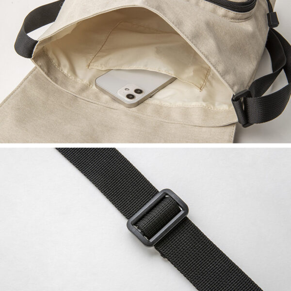 [Bag] MILKFED. SPECIAL BOOK Canvas Shoulder Bag #BEIGE