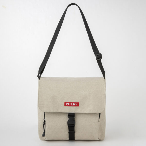 [Bag] MILKFED. SPECIAL BOOK Canvas Shoulder Bag #BEIGE