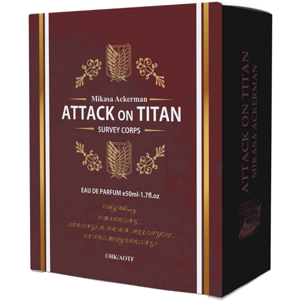 [Perfume] Attack on Titan Eau de Parfum Mikasa Ackerman 50ml