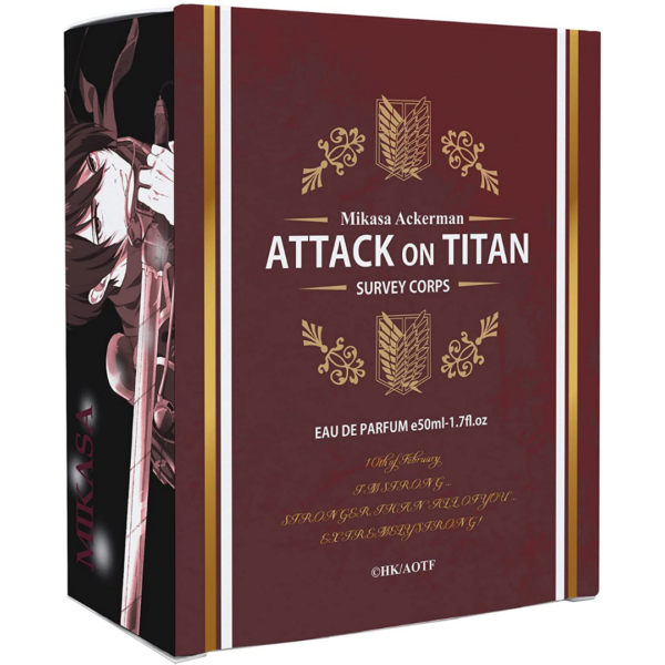 [Perfume] Attack on Titan Eau de Parfum Mikasa Ackerman 50ml