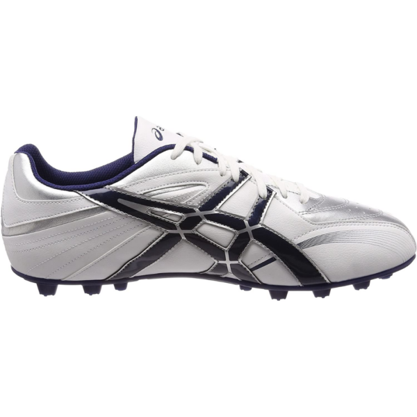 Asics Missile FX2 American Football Spike Shoes White / Navy