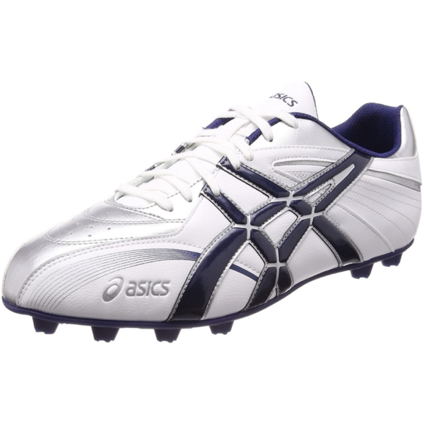 Asics Missile FX2 American Football Spike Shoes White / Navy