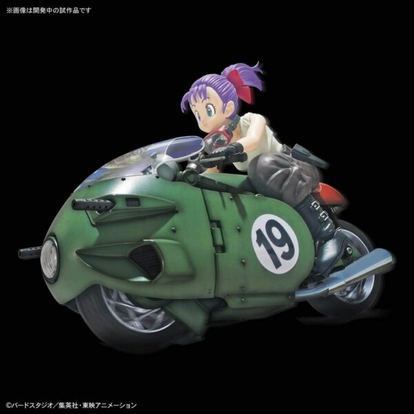 Figure-rise mechanics Dragon Ball Bulma's variable No. 19 bike Color-coded plastic model