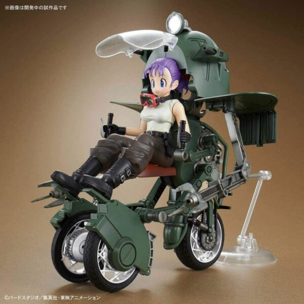 Figure-rise mechanics Dragon Ball Bulma's variable No. 19 bike Color-coded plastic model