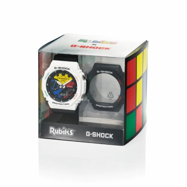 Casio G-Shock Rubik Cube Collab