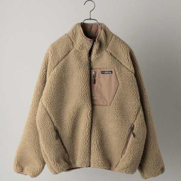 SHIPS: Big Silhouette Reversible Boa Fleece Blouson 21FW