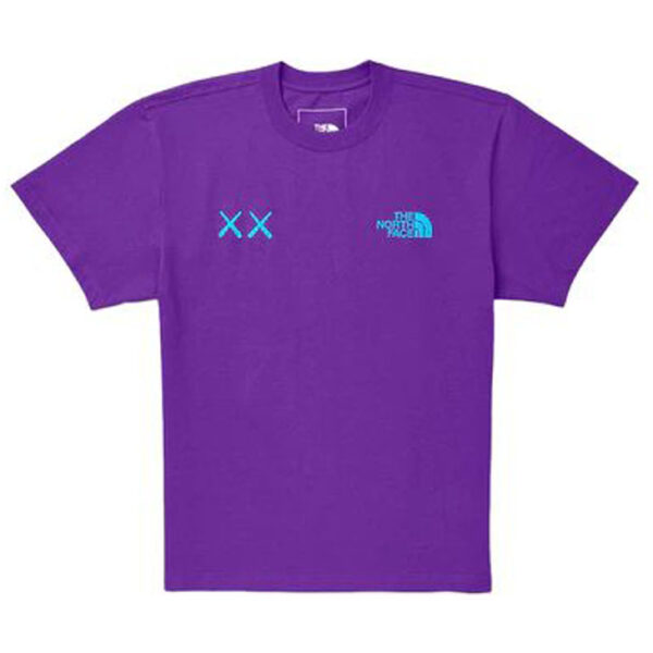 The North Face Kaws Tee "Purple Blue"