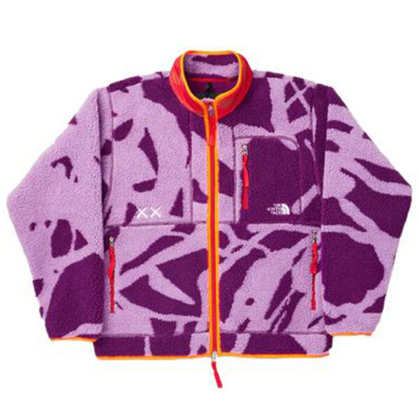 The North Face Kaws Fleece Jacket "Purple"