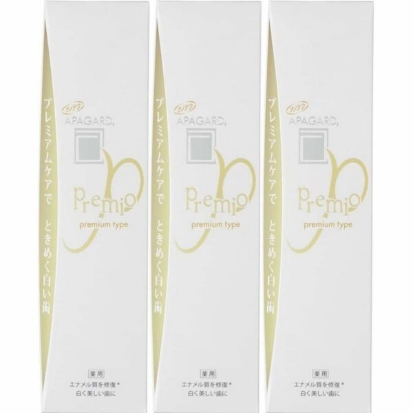 [Toothpaste] Apagard Premio 3 Pieces 100g