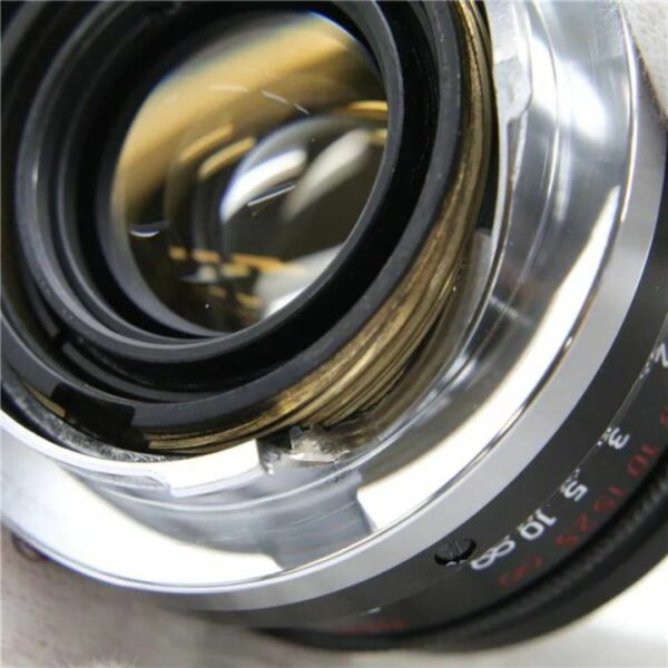 Light lens lab M 35mm F2 (8 sheets per circumference) Black paint