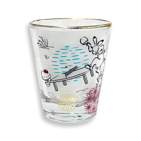 ANM-0043 TITIP JEPANG Shot Glass (The Rabbit) - Hot Spring Hello Kitty