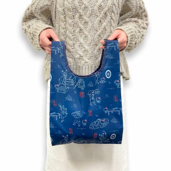 Eco Bag Navy - Hot Spring Hello Kitty