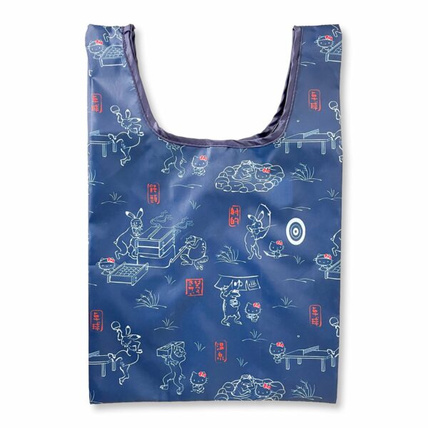 Eco Bag Navy - Hot Spring Hello Kitty