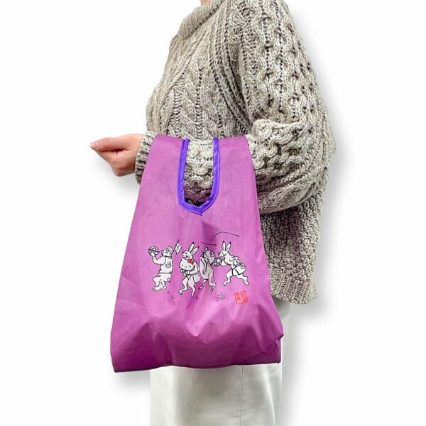 Eco Bag Purple - Hot Spring Hello Kitty