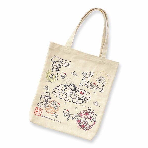 Tote Bag - Hot Spring Hello Kitty