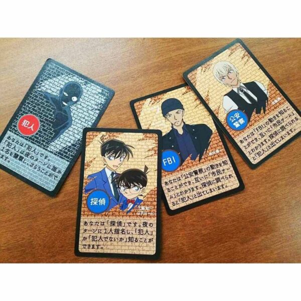 Detective Conan Crime Deduction Game Werewolf Type