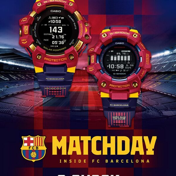 Casio G-SQUAD GBD-H1000 FC Barcelona Matchday (LIMITED)