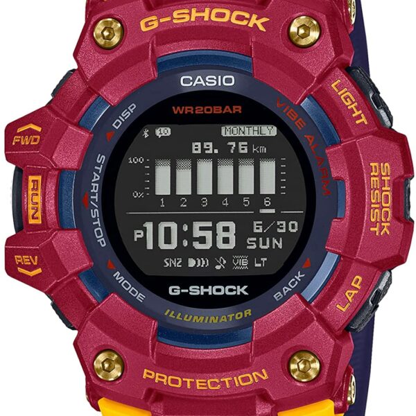 Casio G-SQUAD GBD-100 Barcelona Matchday (LIMITED)