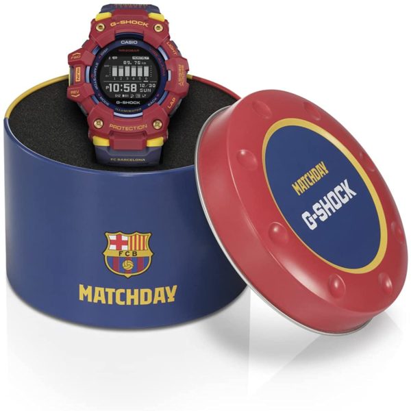 FAC-0365 TITIP JEPANG Casio G-SQUAD GBD-100 Barcelona Matchday (LIMITED)