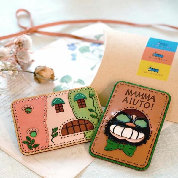 Ghibli Leather Card Case Mammayutodan