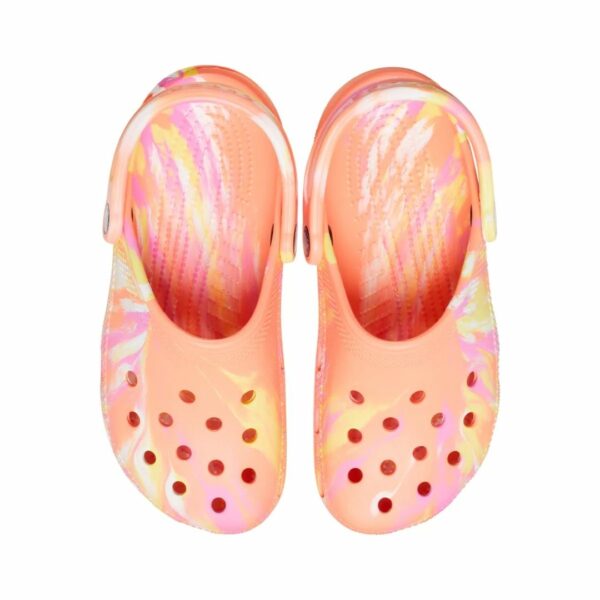 Crocs Classic Marbled Clog Papaya