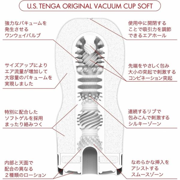 U.S. Tenga Original Vacuum Cup Soft