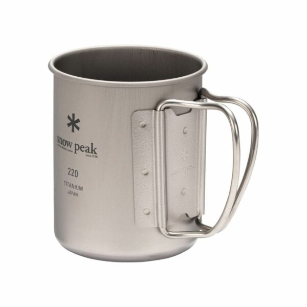 Snow Peak Titanium single mug 220