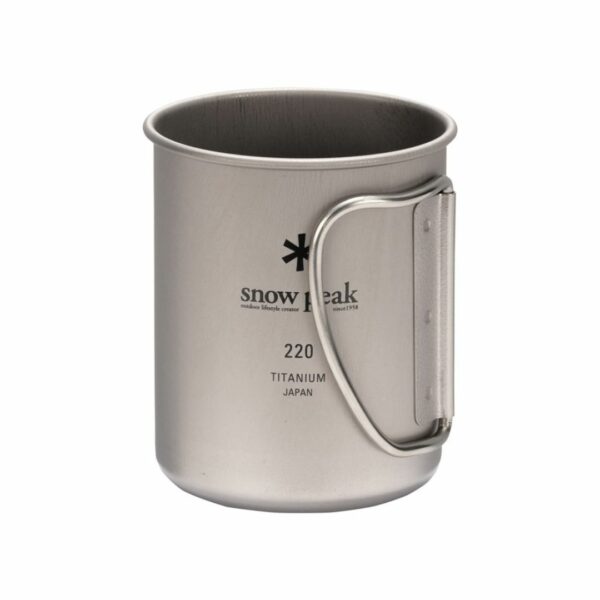 Snow Peak Titanium single mug 220