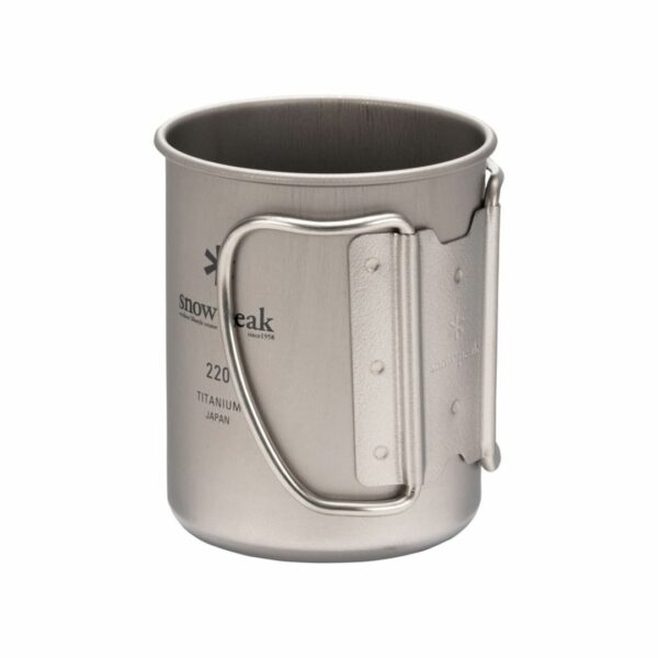 Snow Peak Titanium single mug 220