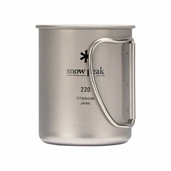 Snow Peak Titanium single mug 220