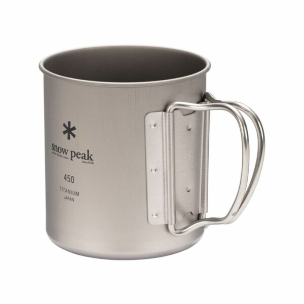 Snow Peak Titanium single mug 450