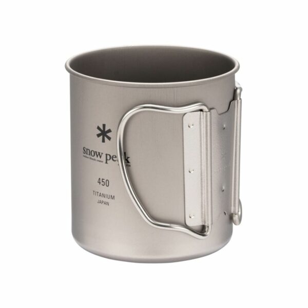 Snow Peak Titanium single mug 450