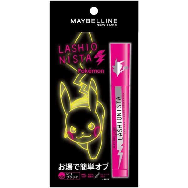 Titip-Jepang-Mascara-Pokemon-x-Maybelline-Maybelline-LUSHIONISTA-N-P01-Black