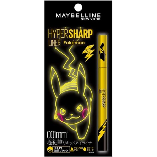 Titip-Jepang-Eyeliner-Pokemon-x-Maybelline-Maybelline-Hyper-Sharp-Liner-R-BK-P1-Jet-Black-Black