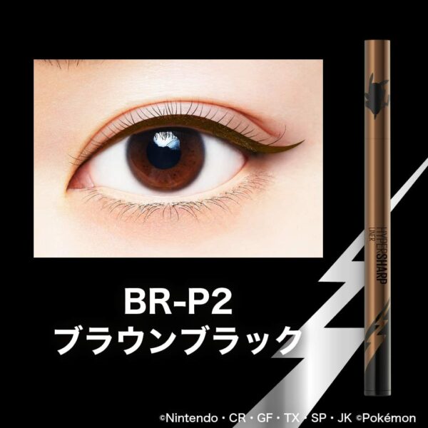 [Eyeliner] Pokemon x Maybelline - Maybelline Hyper Sharp Liner R BR-P2 Brown Black