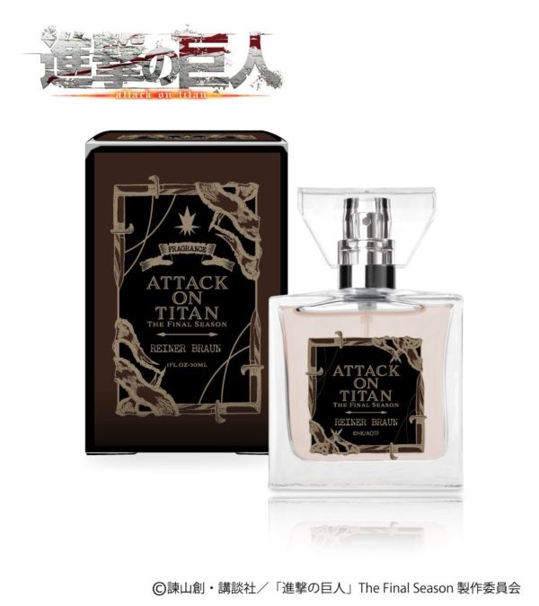 POTJ0322-860 TITIP JEPANG [Perfume] Attack on Titan The Final Season Fragrance Reiner Braun [Marley]