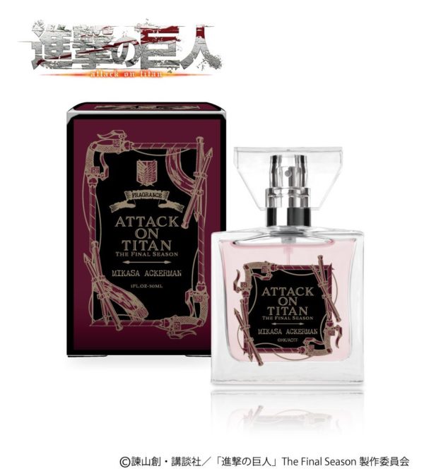 POTJ0322-856 TITIP JEPANG [Perfume] Attack on Titan The Final Season Fragrance Mikasa Ackerman [Marley]