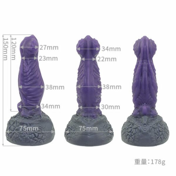 Amazing Beast Dildo - Origin Purple