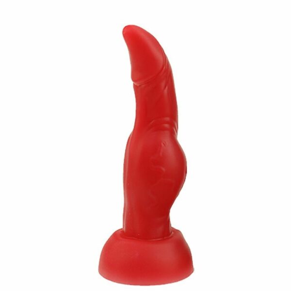 Amazing Beast Dildo - Kerberos Duke SS size - Red