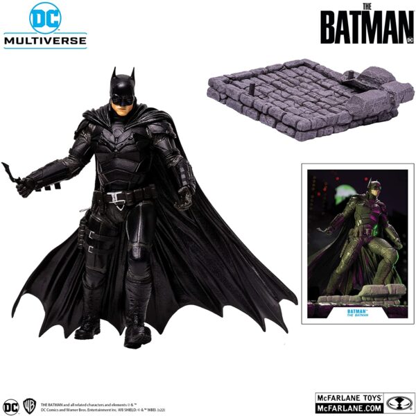 DC Multiverse The Batman - Batman (Version 2) 12" Posed Statue