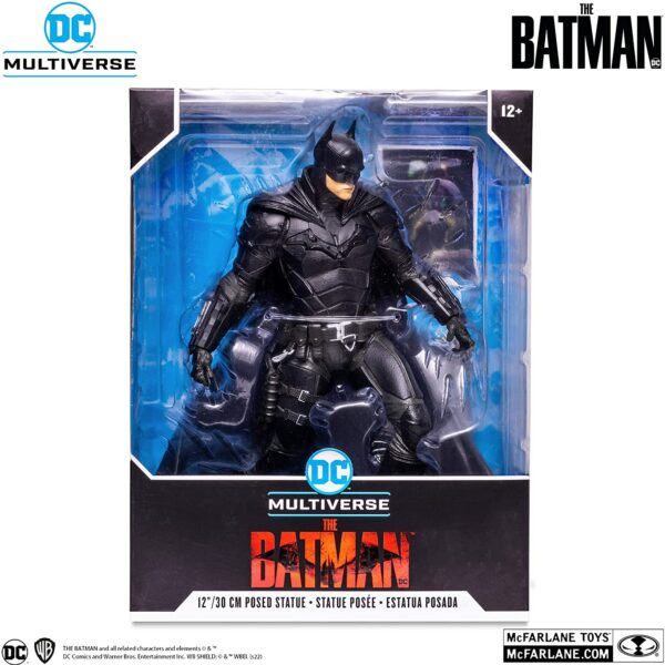 DC Multiverse The Batman - Batman (Version 2) 12" Posed Statue