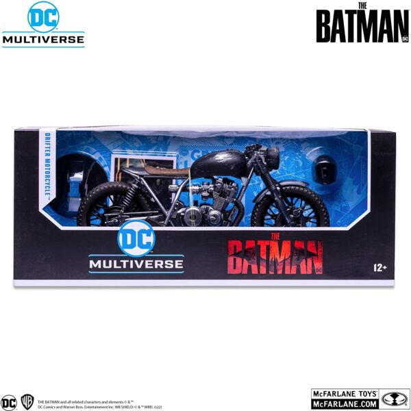 DC Multiverse The Batman - Vehicle Drifter Motorcycle Black