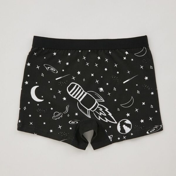 TENGA ROCKET BOXER SHORTS BLACK