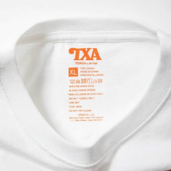 TXA Gakiya position long-sleeved T-shirt white