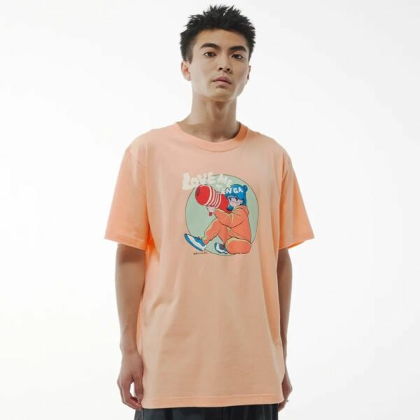 TXA Bob aka Enchan Short Sleeve T-shirt Apricot