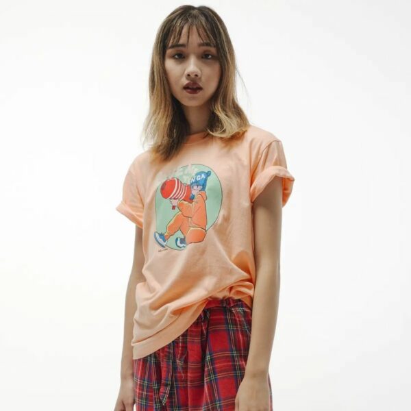 TXA Bob aka Enchan Short Sleeve T-shirt Apricot